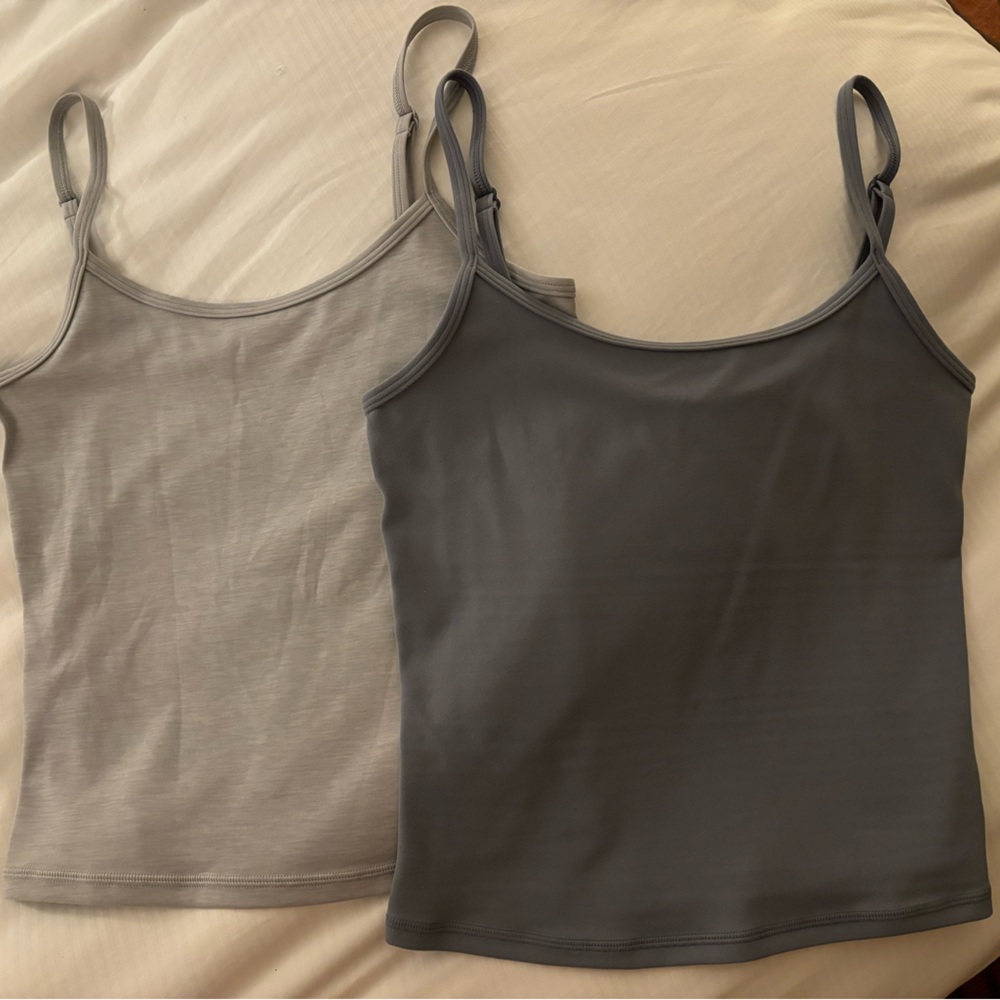 Aritzia Golden butter tumbler tanks